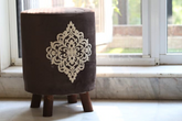 Ottoman Stool - Velvet